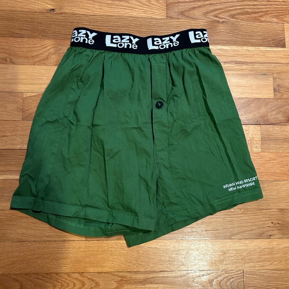 Lazy One Forest Green Boxers